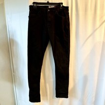 Hudson &amp; Barrow NYC jeans men 31x31 black slim stretch denim - $18.99