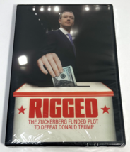 Rigged: The Zuckerberg Funded Plot To Defeat Donald Trump (2022, DVD) Sealed - £10.43 GBP