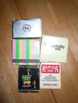 Vintage Hotel/Motel Match Books Group of 5 - $6.99