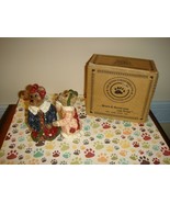 Boyds Bears Louella &amp; Hedda The Secret, Salt &amp; Pepper Bearwear Pottery - €17,11 EUR