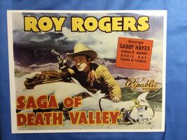 Saga of Death Valley-Roy Rogers-8x10-Color-Still - $9.88