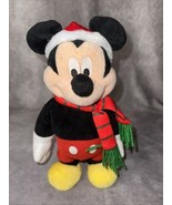 Gemmy DISNEY 14&quot; Mickey Mouse SINGING Animated We Wish You A Merry Chris... - $29.91