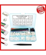 Versatile 2.54mm XH Connector Kit with 90 Pre-Crimped Cables &amp; Heat Shri... - $568.83 MXN