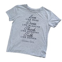 Golden Girls Rose Blanche Dorothy Sophia Gray T-Shirt Medium - £9.49 GBP