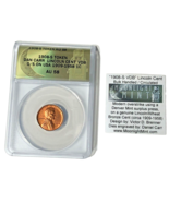 Rare 1908 S vdb Copper Lincoln Wheat Penny Cent Fantasy Overstrike Daniel Carr - $791.99