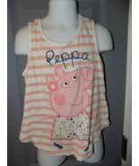 Peppa Pig Striped Tank Top Size XS (4/5) Girl&#39;s EUC - £8.61 GBP