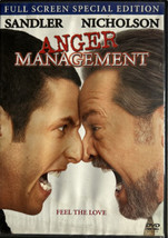 Anger Management [DVD, 2003, Full Screen Edition] Jack Nicholson, Adam Sandler - £6.28 GBP