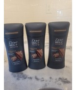 3 Pk Dove Men+Care Antiperspirant Deodorant Stick 2.6 Sandalwood Amber E... - $29.69