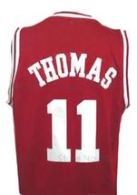 Isiah Thomas #11 College Basketball Jersey Sewn Maroon Any Size image 5