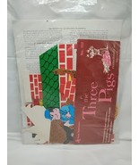 Judy/Instructo The Three Pigs Flannelboard Set Complete - $10.88