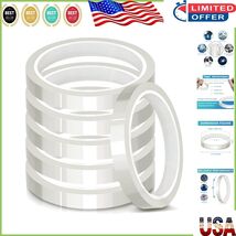 Heat Resistant Tape for Sublimation - 500°F, 10mm x 33m, 6 Rolls Transpa... - $315.07 MXN