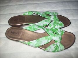 VAN ELI  CASUAL SLIP ON SHOES TROPICAL GREEN  SIZE 10 NEW  - $64.25