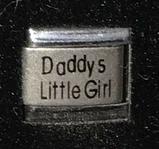 Daddy’s Little Girl Italian Charm 9MM K2020 - £9.43 GBP