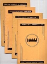 4 Philadelphia Chamber of Commerce Industrial Relations Bulletins 1944 - £20.55 GBP