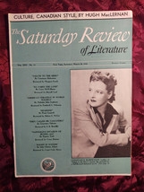 Saturday Review March 28 1942 Hugh Maclennan Constance Robertson - £6.90 GBP