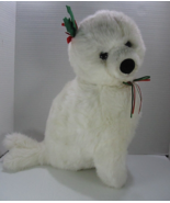 Gund 1993 White Seal Fashion Bug Exclusive 14” Plush Toy Stuffed Animal ... - £18.47 GBP