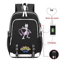 TAKARA TOMY   Charizard Backpack   Bag  USB School Bag  Cute Children Schoolbags - £137.40 GBP