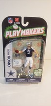 Tony Romo McFarlane Play Makers 2012 4&quot; NFL Dallas Cowboys New Throwback... - $67.72