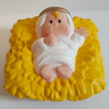 Fisher Price Little People BABY JESUS SQUARE  hay bale Replacement - $187.97 MXN