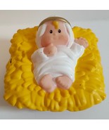 Fisher Price Little People BABY JESUS SQUARE  hay bale Replacement - $9.89