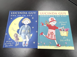 Lucinda Guy Book Lot, And So To Bed + Handknits For Kids Knitting Croche... - £14.00 GBP