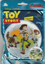 Disney Pixar Toy Story by Qualatex Bubbles 22&quot;  Stretchy Plastic Balloon - £7.91 GBP