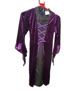 Girls Gothic / Vamp / Morticia , Purple , Age 7-8 - $16.73