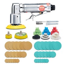 VEVOR 1/2/3 Inch Random Orbital Air Sander, High-Speed 15000RPM Mini Pneumatic S - $103.99