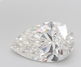 CVD Diamond 0.50 Cts PEAR Cut E Color VS1 Clarity LAB GROWN - $177.50
