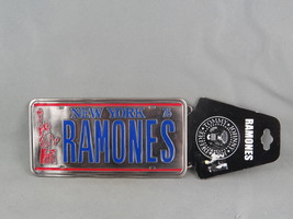 Retro Punk Belt Buckle - The Ramones License Plate - Adult Buckle - £30.54 GBP