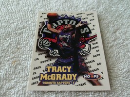1998 Tracy Mc Grady Rookie Skybox Hoops# 169 Raptors Gem Mint !! - £119.87 GBP