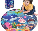 70 Piece Round Ocean Puzzles For Kids Ages 4-8, Large Jigsaw Puzzles For... - $45.99