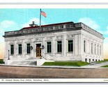 United States Post Office Building Petoskey Michigan MI WB Postcard E19 - $2.92