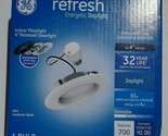 GE Refresh 4-in 50-Watt White Round Dimmable Recessed Downlight  - $12.00