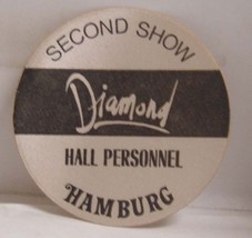 NEIL DIAMOND - VINTAGE OLD ORIGINAL CONCERT TOUR CLOTH BACKSTAGE PASS *L... - $10.00