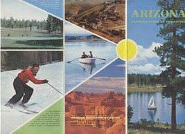 Arizona Vacation State of the Nation Brochure 1960&#39;s - £13.91 GBP