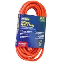 Projex 3506037 Indoor &amp; Outdoor 25 ft. Orange Extension Cord - €35,60 EUR