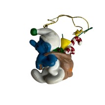 Smurfs 51904 Gift Sack Presents Christmas Ornament Schleich Peyo Portuga... - $9.75