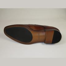 Men's Dress Shoes STEVE MADDEN Soft Leather upper Buckle Strap COVET Cognac image 9