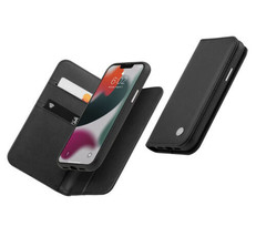 Moshi overture Wallet Detachable Case Hybrid 3 in 1 design iPhone 13 Pro Max/Blk - £75.54 GBP