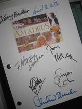 Amadeus Signed Movie Film Script Screenplay X7 Autograph F. Murray Abraham Tom H - £15.72 GBP