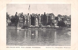 Windermere Lake District Uk Old England Hotel W/ Annexes~Herbert &amp; Sons Postcard - £4.36 GBP