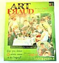 Art Fraud 1000 Piece Puzzle Luncheon Boating Party Renoir Buffalo Games NEW - £18.94 GBP