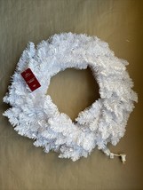 Hallmark 30 In Led Lights Wreath New Ship Free White Wedding Christmas Decor - £102.12 GBP