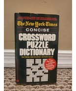 The New York Times Concise Crossword Puzzle Dictionary by Clare Grundman... - $8.21 CAD