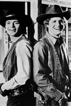 Risnay Alias Smith and Jones Pete Duel Ben Murphy Back to Back 24x18 Poster - £19.77 GBP