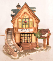 Santas Workbench Potion Pill Apothecary Lighted Christmas Village House - £23.46 GBP
