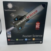 Smithsonian ROCKET SCIENCE Kit~Build &amp; Launch~Reusable Stem~Kids Toy - £11.73 GBP