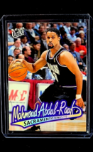 1996 1996-97 Fleer Ultra 239 Mahmoud Abdul-Raul Sacramento Kings Basketb... - £1.56 GBP