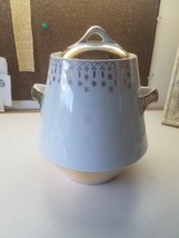 Cookie Jar Gold and White Hall - $45.00